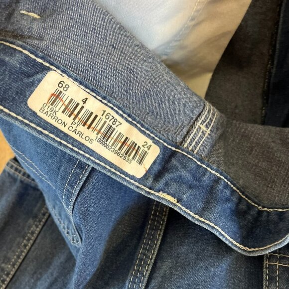 Carhartt Men's Blue Denim Dungaree Fit Jeans Sz 36/32 - Picture 10 of 10